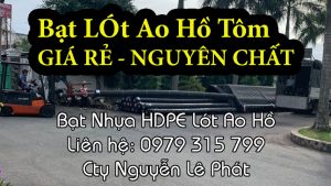 Địa chỉ bán bạt lót hồ cá TPHCM giá rẻ, chất lượng tốt