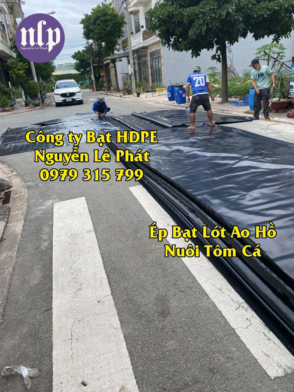Bạt lót ao hồ HDPE Cần Thơ Bạt lót ao hồ HDPE Cần Thơ