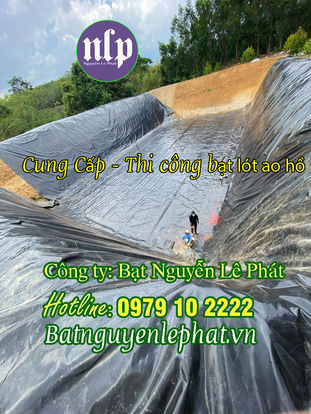 Bạt Lót Ao Hồ Chứa Nước HDPE Tại Đắk Lắk