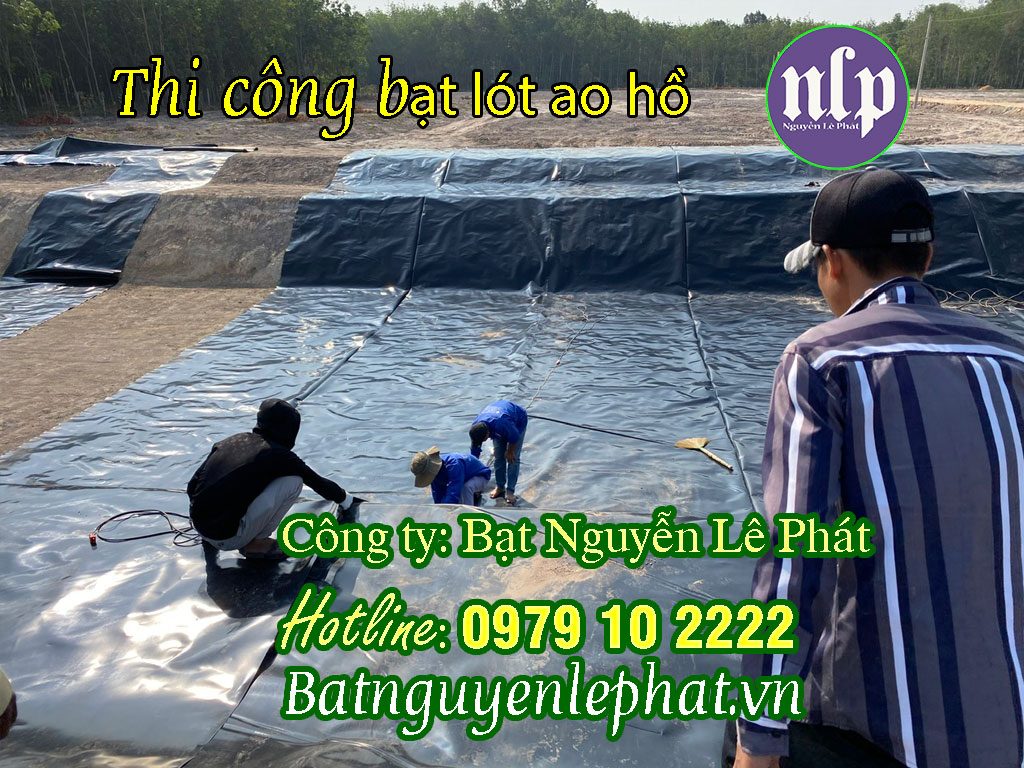 Bạt Lót Ao Hồ Chứa Nước HDPE Tại Đắk Lắk