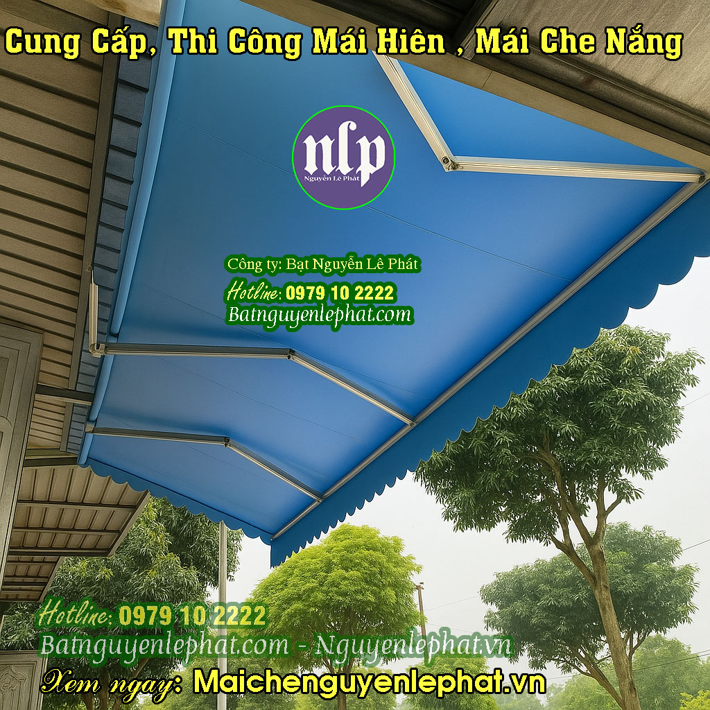 Mái hiên mái xếp , bạt che nắng mưa Biên Hòa Mái hiên mái xếp , bạt che nắng mưa Biên Hòa