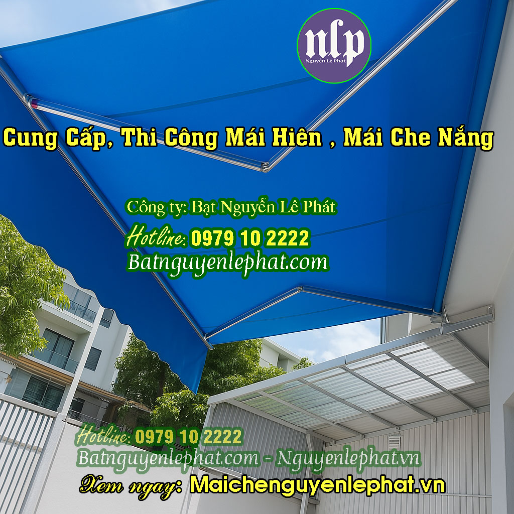 Mái hiên quay tay Bình Phước Mái hiên quay tay Bình Phước