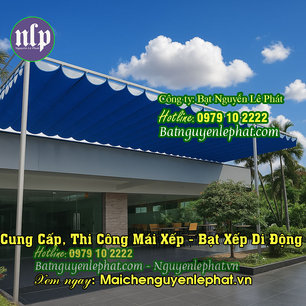 Thay bạt mái che hiên nhà Biên Hòa