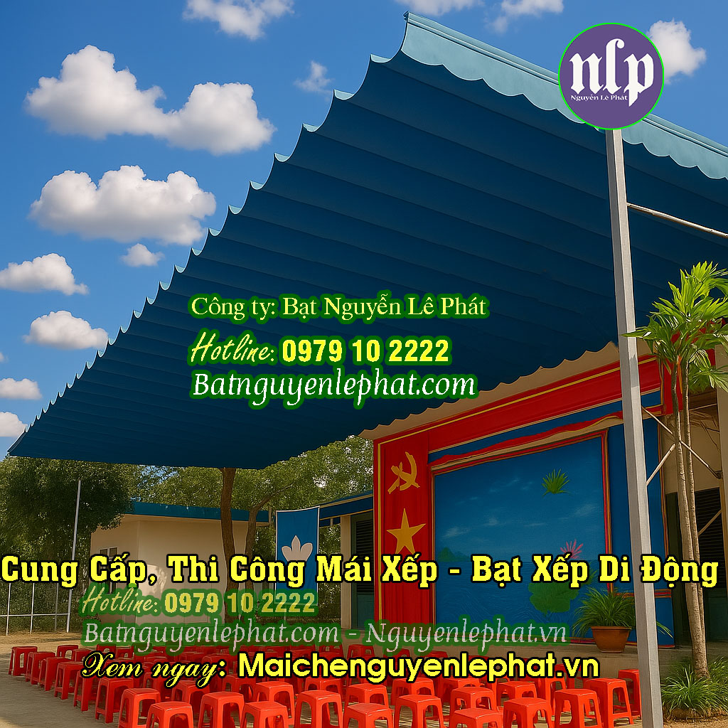 Thi Công Mái Hiên Mái Xếp Di Động Che Nắng tại Bình Phước Thi Công Mái Hiên Mái Xếp Di Động Che Nắng tại Bình Phước