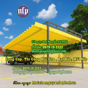 Sửa Chữa Thay Bạt Mái Hiên Xếp Kéo Di Động Tại Tân Uyên Giá Rẻ